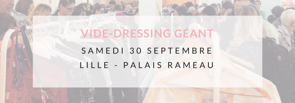 Violette Sauvage vide dressing géant au Palais Rameau